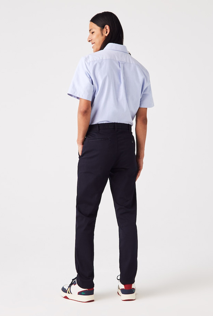 Lacoste Men's New Classic Slim Fit Stretch Cotton Trousers