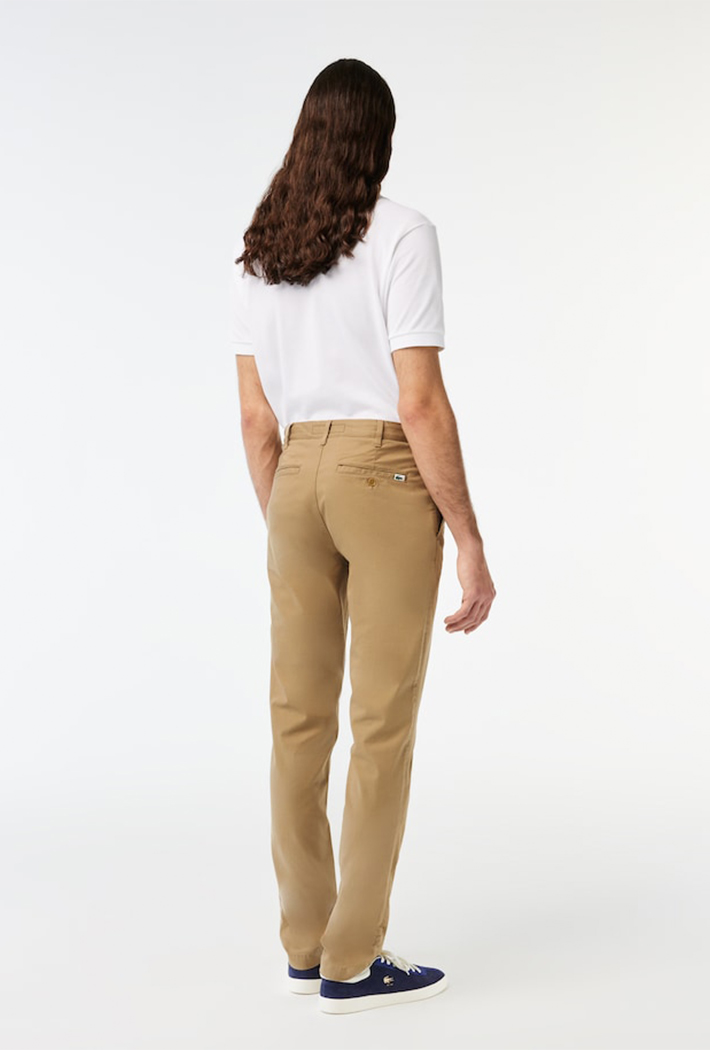 Lacoste Men's New Classic Slim Fit Stretch Cotton Trousers