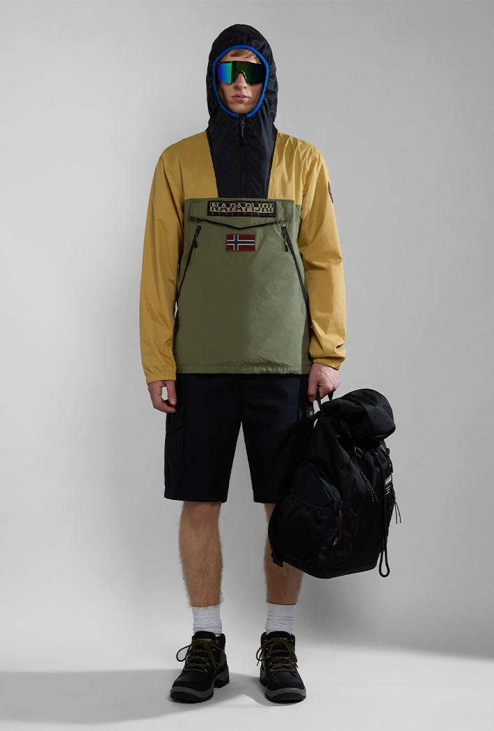Napapijri Men's Rainforest Ripstop Anorak Jacket