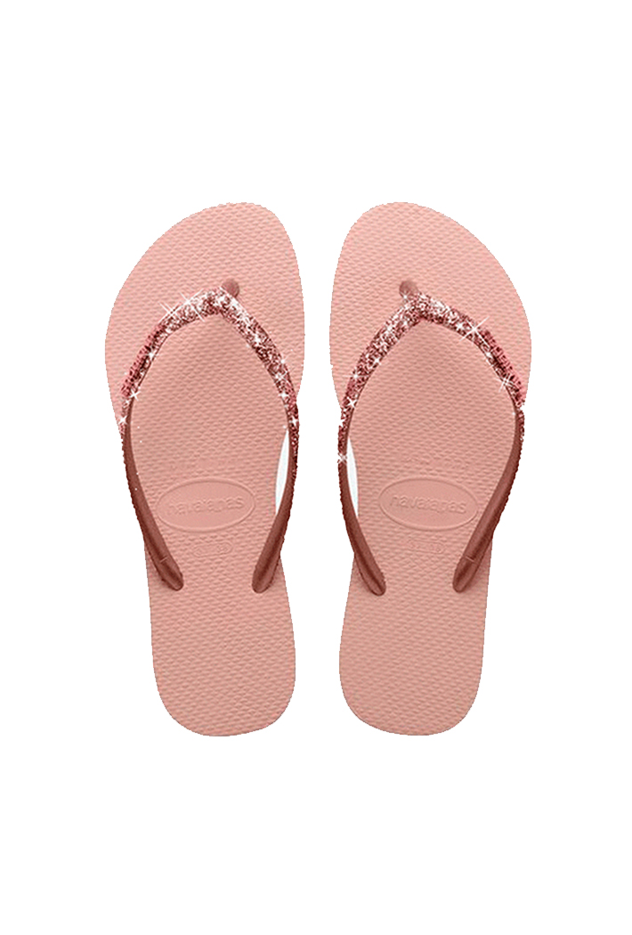 Havaianas Women's Slim Glitter Flip Flops