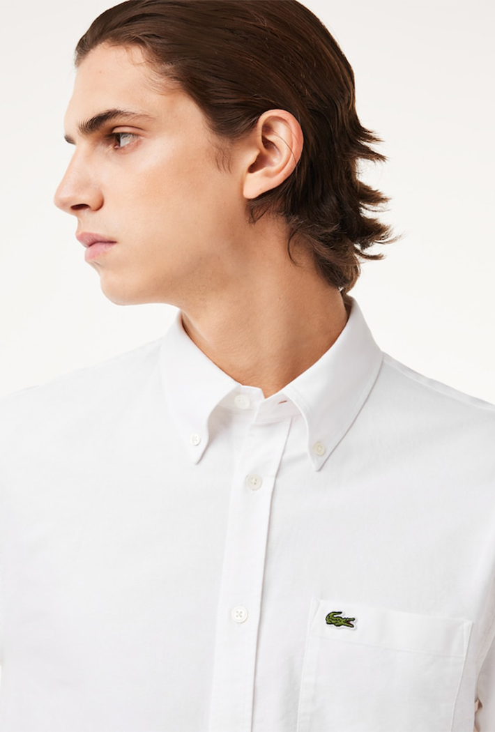Lacoste Men's Regular Fit Cotton Oxford Shirt