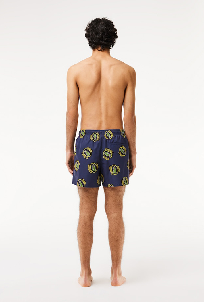 Lacoste Men's Printed Swim Shorts
