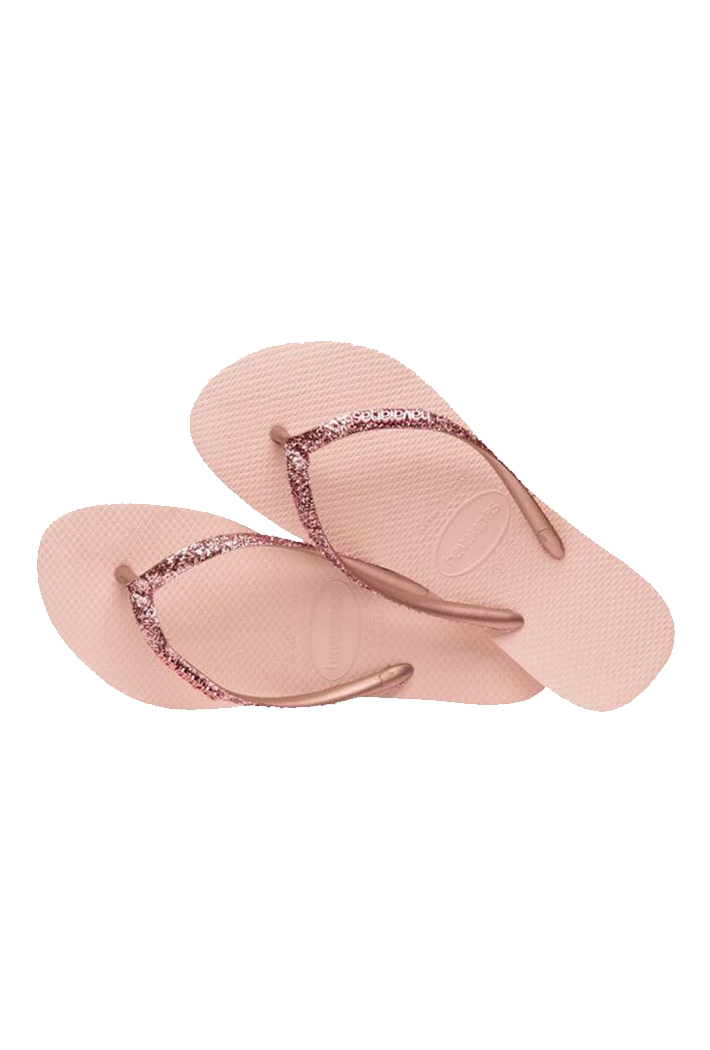 Havaianas Women's Slim Glitter Flip Flops
