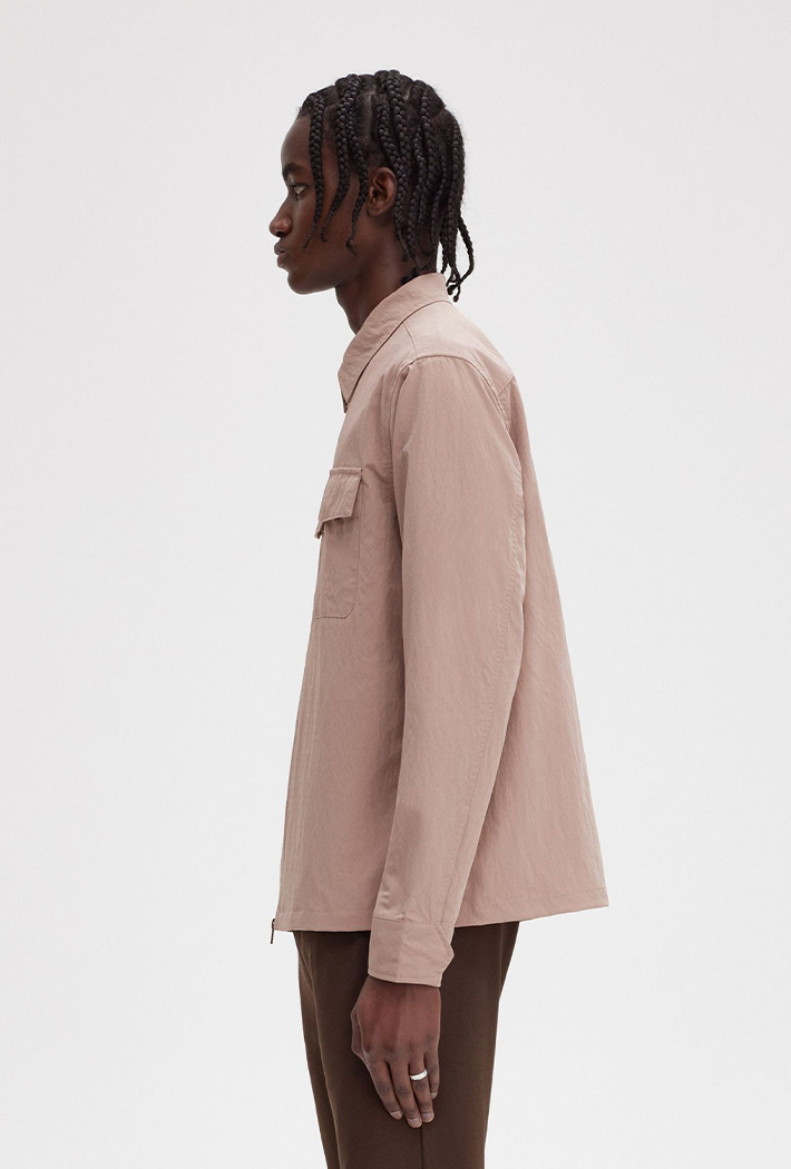 Fred Perry Men's Zip-Through Overshirt