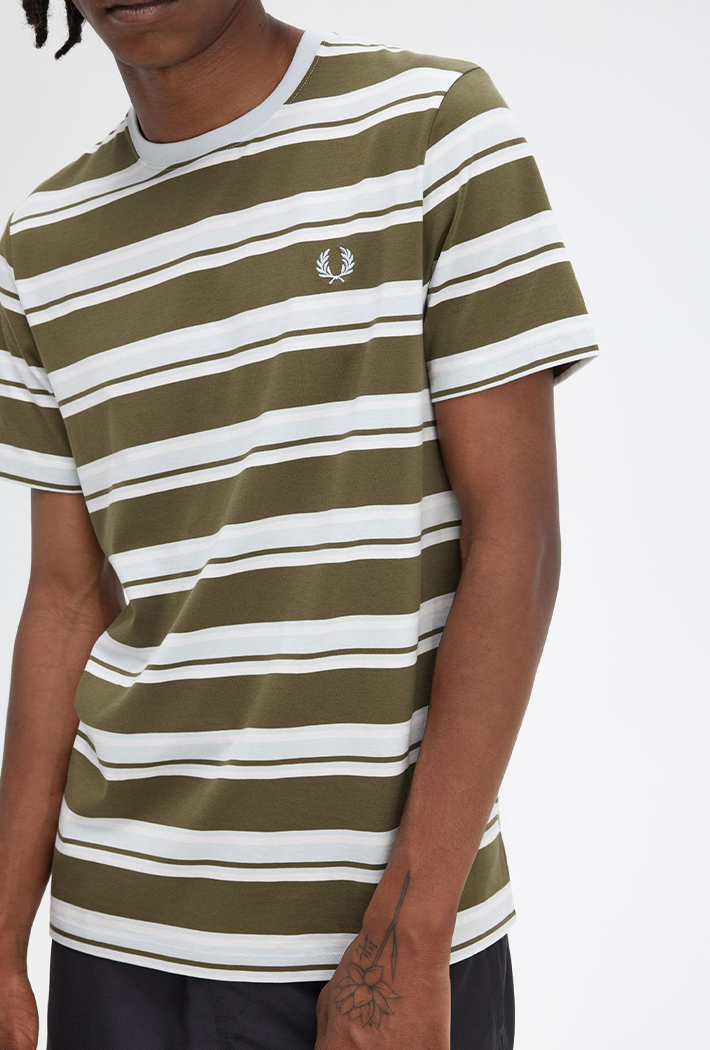 Fred Perry Men's Stripe T-Shirt