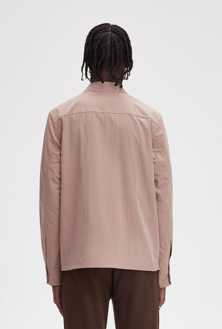 Fred Perry Men's Zip-Through Overshirt