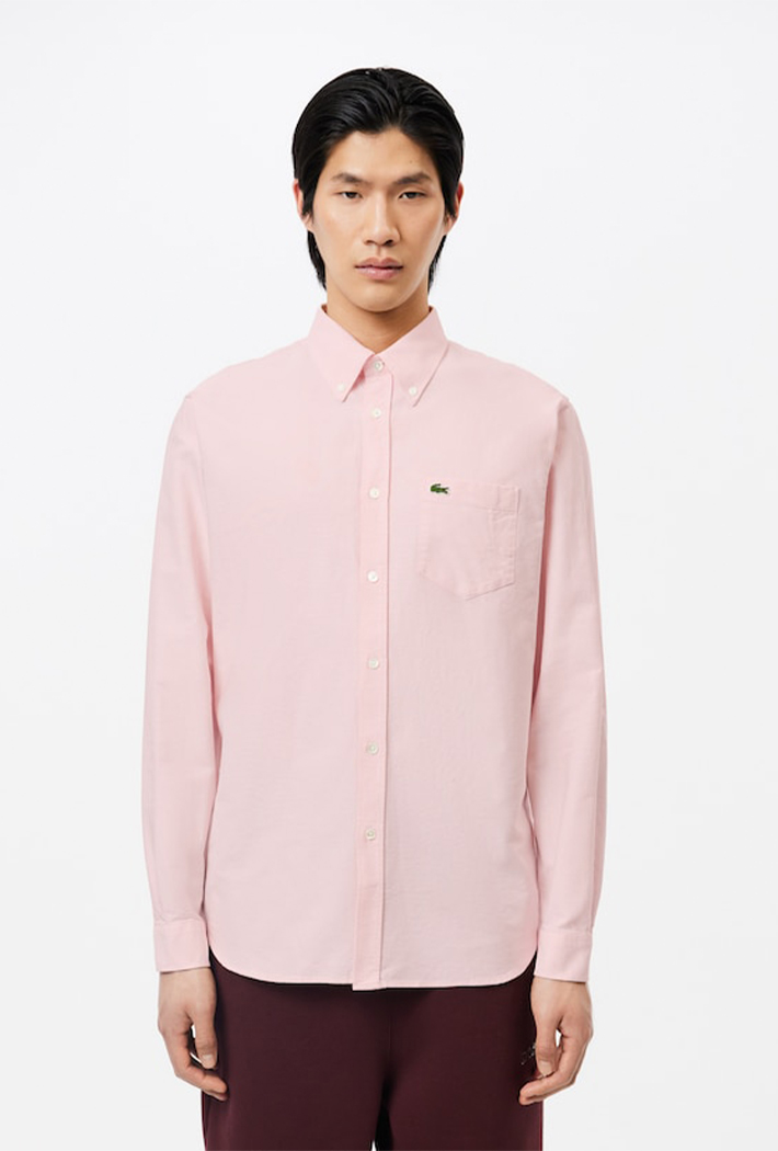 Lacoste Men's Regular Fit Cotton Oxford Shirt