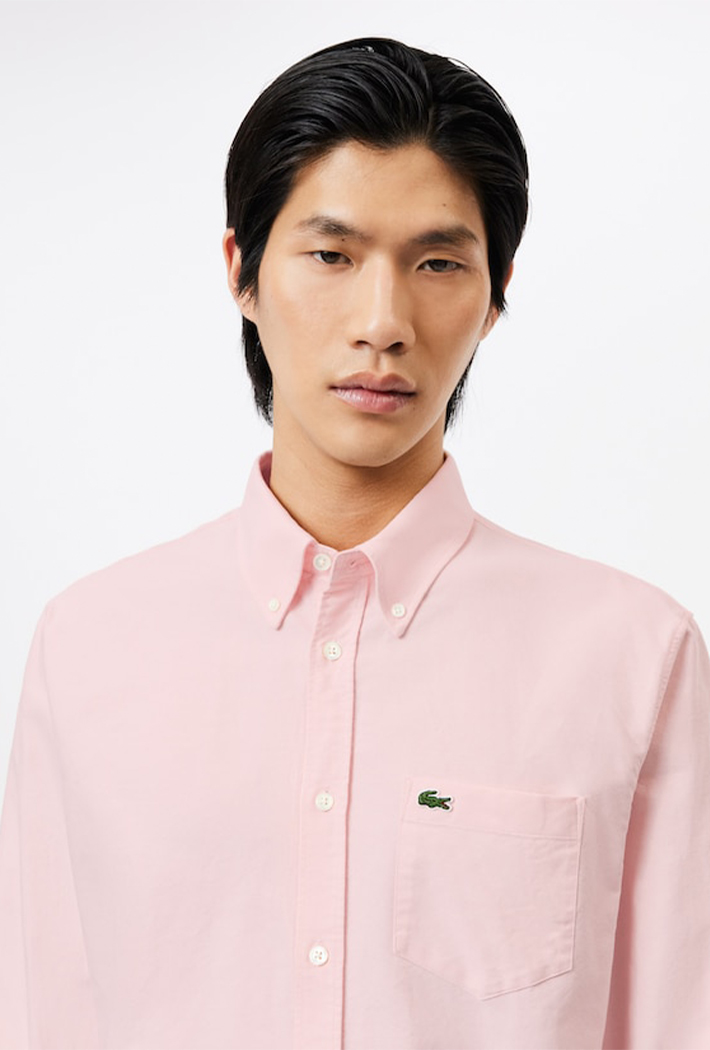 Lacoste Men's Regular Fit Cotton Oxford Shirt