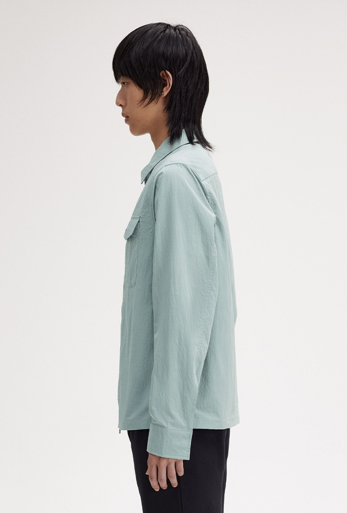 Fred Perry Men's Zip-Through Overshirt