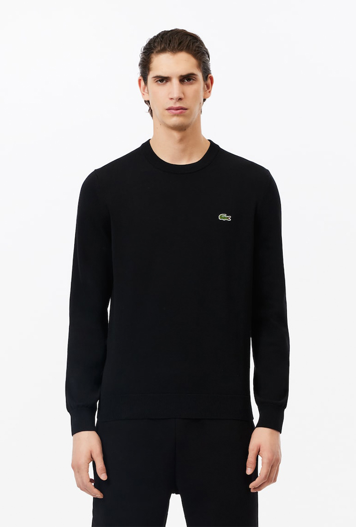 Lacoste Men's Monochrome Crew Neck Sweater