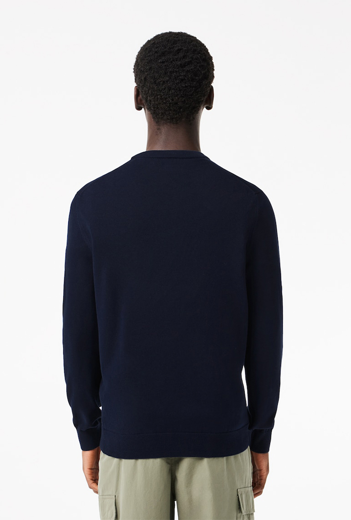 Lacoste Men's Monochrome Crew Neck Sweater