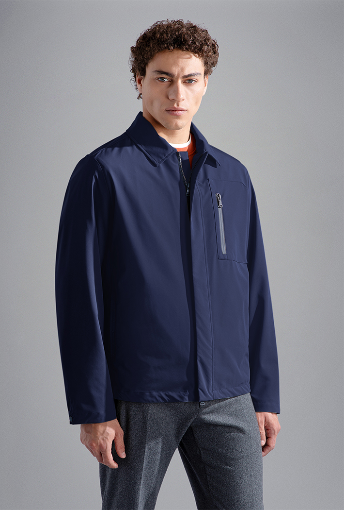 Paul & Shark Men's Typhoon Re-4X4 Stretch Shacket