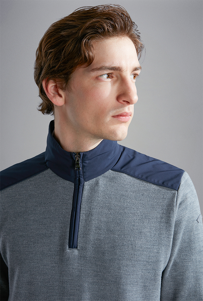 Paul & Shark Wool Sweater with Typhoon Insert