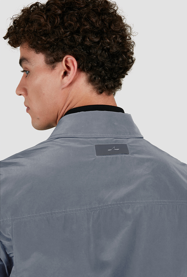 Paul & Shark Men's Shacket Re-130 High Density