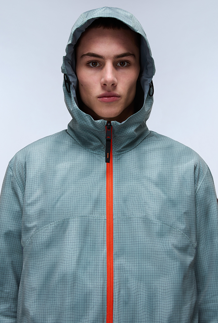 Napapijri Men's Tartuca Print Short Jacket