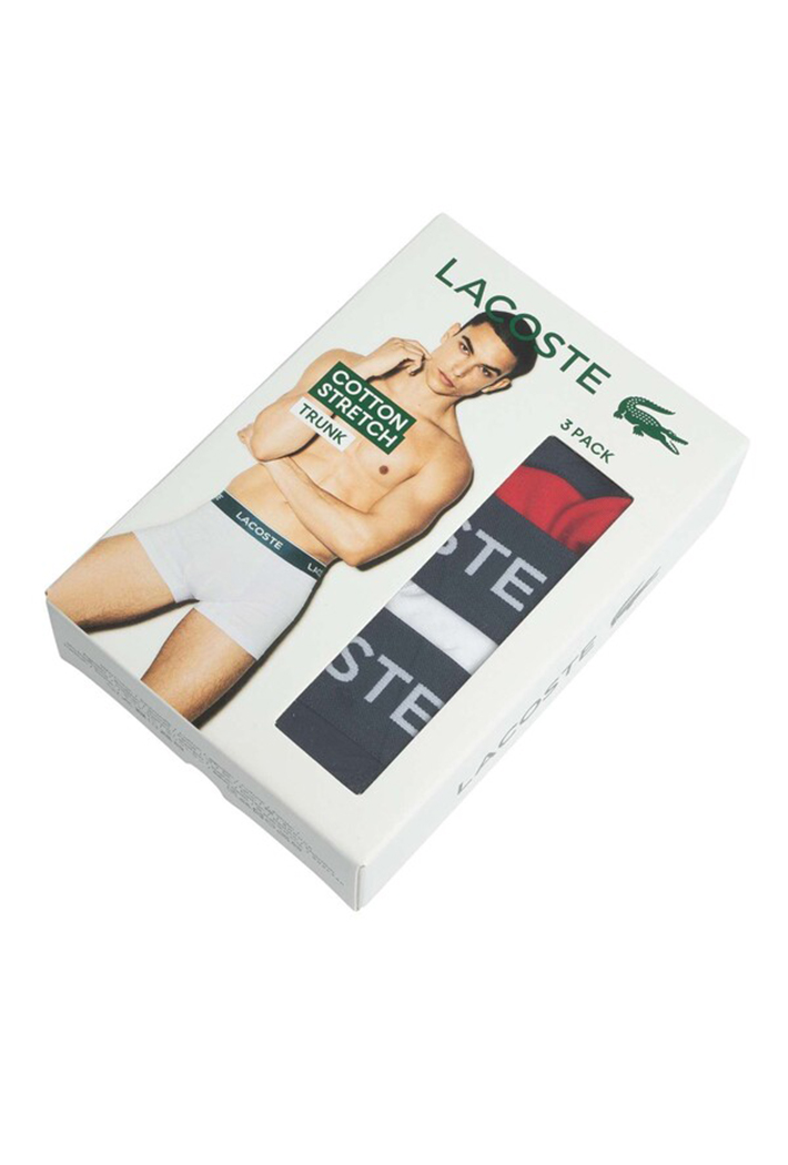 Lacoste 3 Pack Trunks