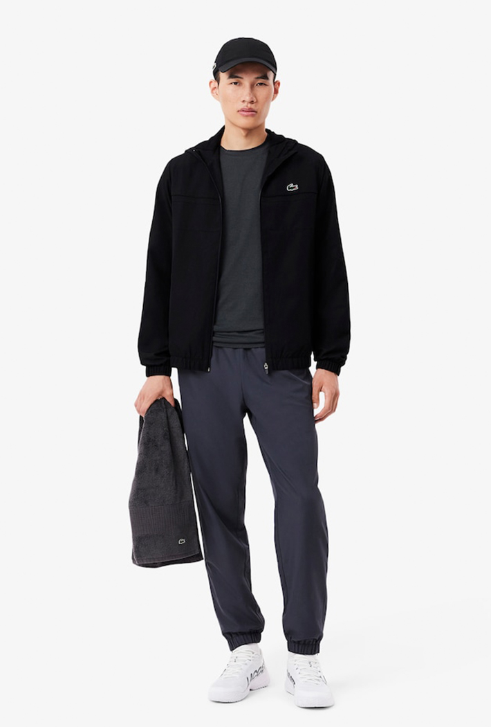 Lacoste Men's Water-Repellent Sport Track Jacket