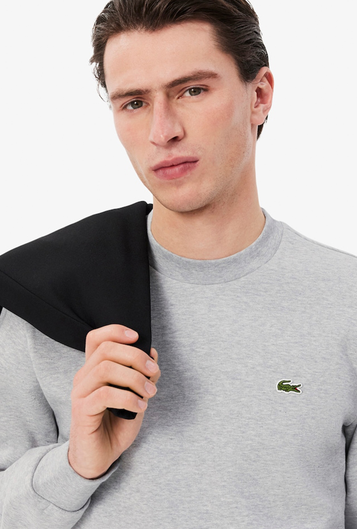 Lacoste Fleece Crew Neck Sweatshirt