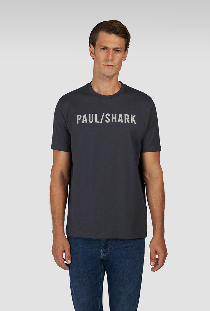 Paul & Shark Embroidered Logo Cotton Jersey T-Shirt