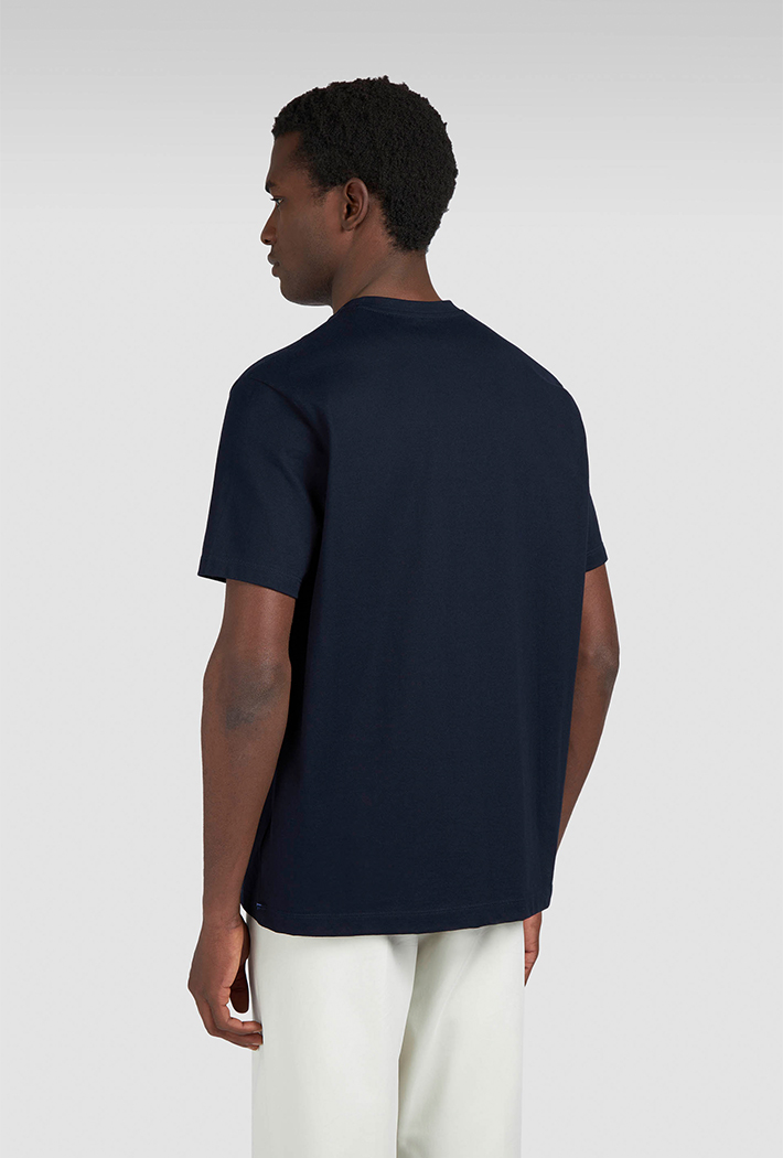 Paul & Shark Cotton Jersey T-Shirt with Logo Print