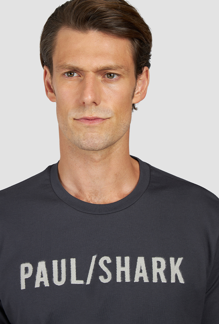 Paul & Shark Embroidered Logo Cotton Jersey T-Shirt