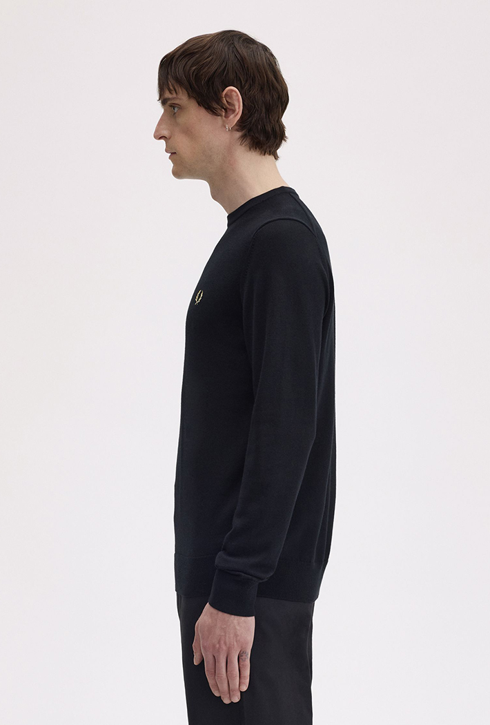 Fred Perry Men's Classic Crew Neck Jumper