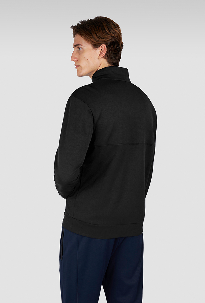 Paul & Shark Printed Fin Super soft Fleece full Zip Sweatshirt