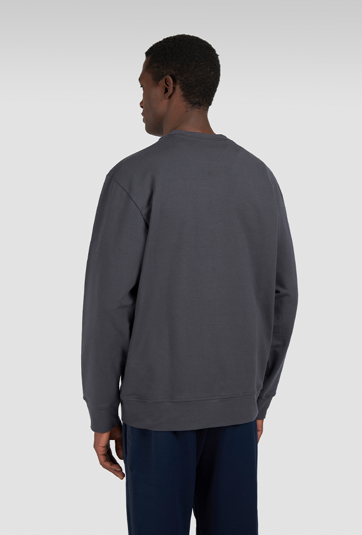Paul & Shark Embroidered X-Soft Fleece Cotton Sweatshirt