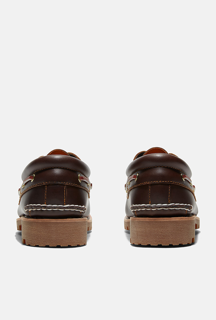 Timberland® Authentic 3-Eye Lug Handsewn Boat Shoe