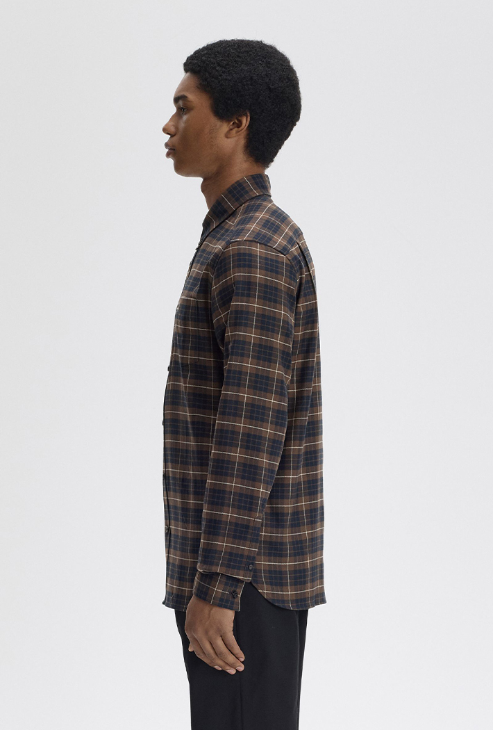 Fred Perry Brushed Twill Tartan Shirt