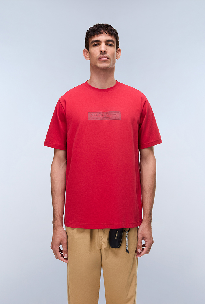 Napapijri Box Logo Short Sleeve T-Shirt