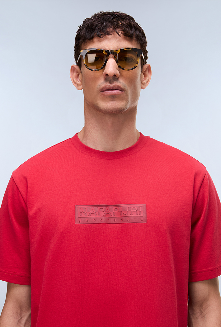 Napapijri Box Logo Short Sleeve T-Shirt