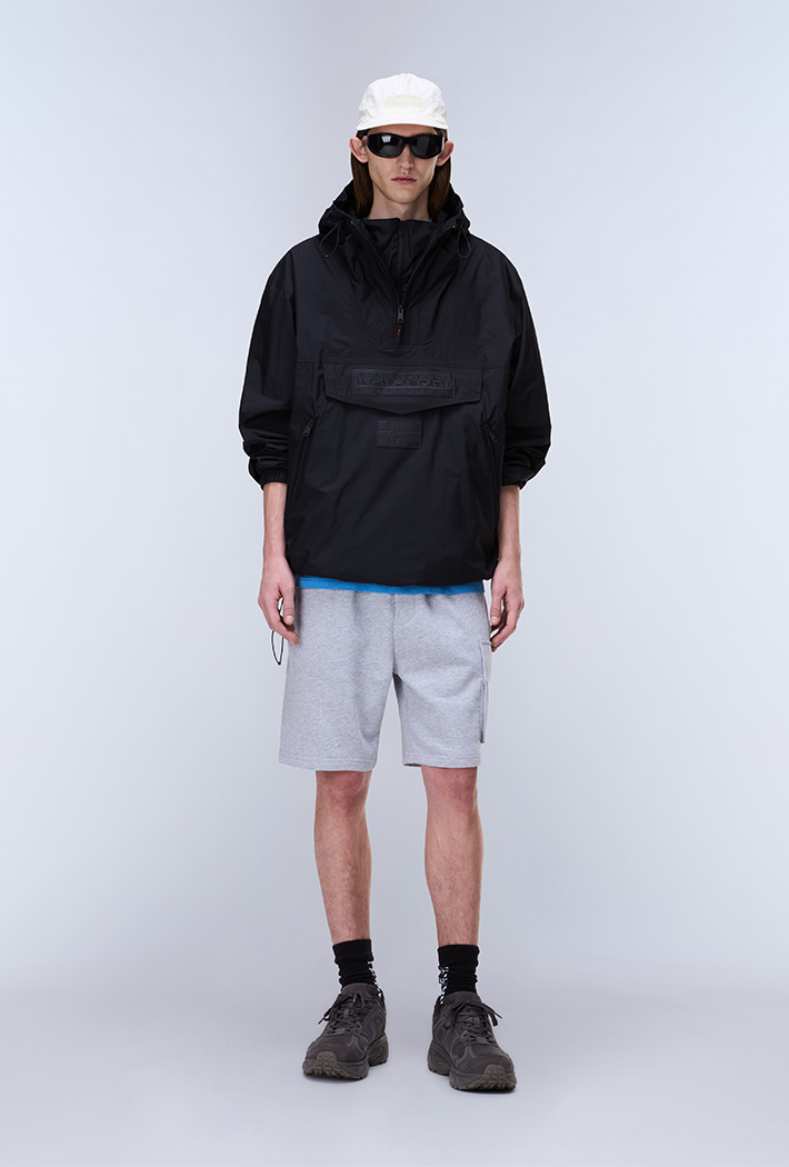 Napapijri Box Logo Cargo Bermuda Shorts