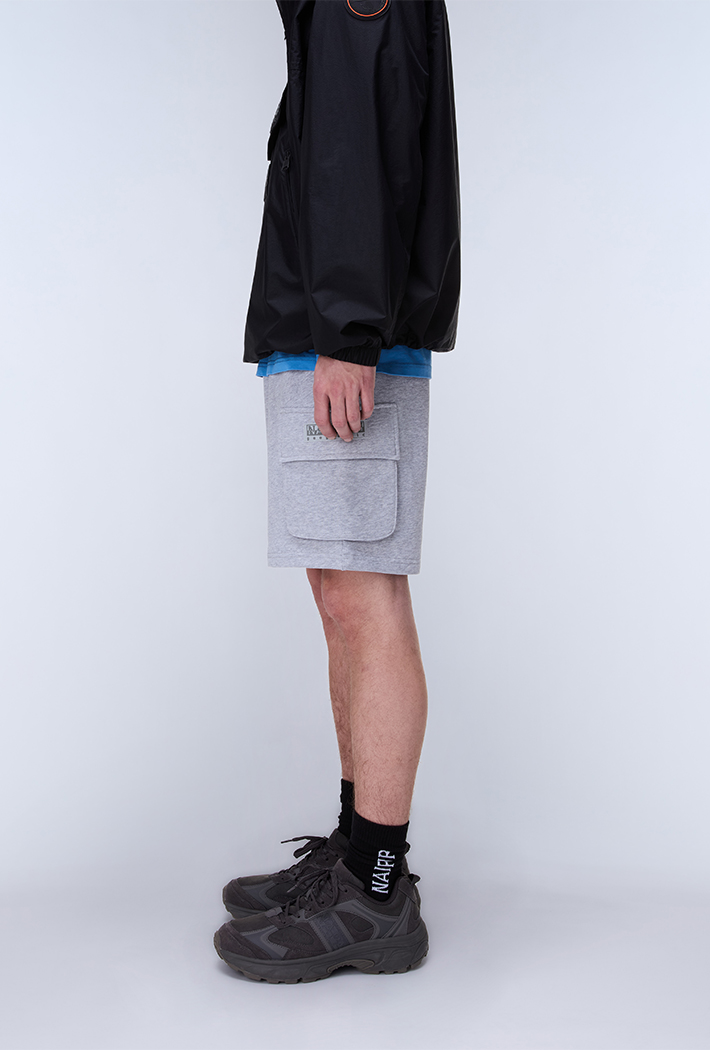 Napapijri Box Logo Cargo Bermuda Shorts