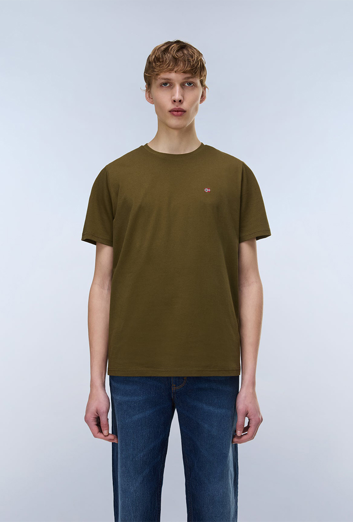 Napapijri Salis Jersey Short Sleeve T-Shirt