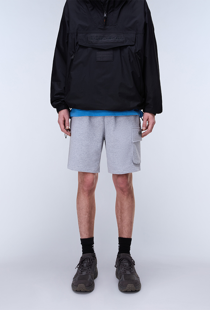 Napapijri Box Logo Cargo Bermuda Shorts