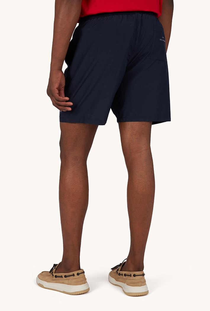Paul & Shark Portofino Swimwear with Reflective Logo Print