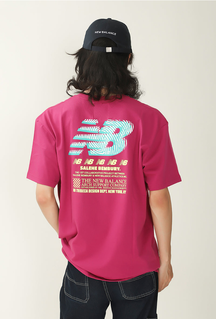 New Balance x Salehe Bembury Yurt Print Logo T-Shirt